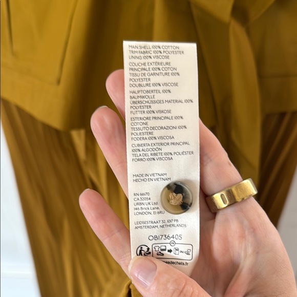 Anthropologie Sleeveless Vest Pleated Dress - Picture 7 of 9